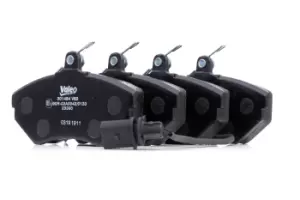 Image of VALEO Brake pad set FIRST 301484 Brake pads,Brake pad set, disc brake VW,AUDI,SEAT,PASSAT Variant (3B5),PASSAT (3B3),PASSAT (3B2),A4 Avant (8ED, B7)