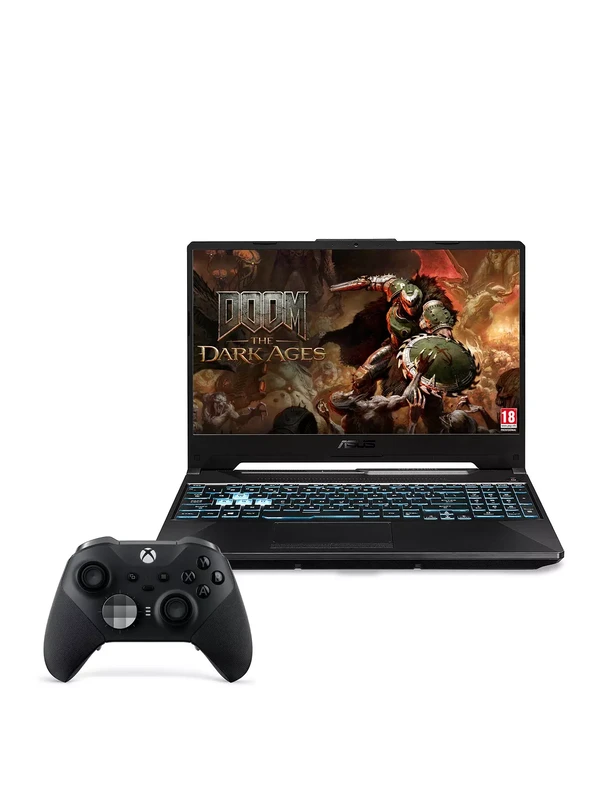 Image of ASUS TUF Gaming Laptop - GeForce RTX 2050 - AMD Ryzen 7 - 16GB RAM - 512GB SSD - 15.6" WQXGA+(WQ+) 2880X1800 - With Black Wireless Xbox FA506NFR-HN00