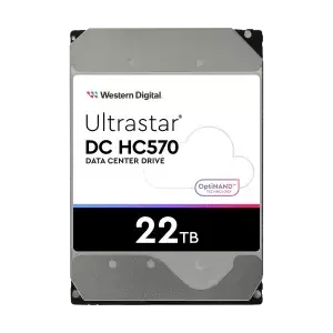 Image of Western Digital 22TB Ultrastar DC HC570 SAS Hard Disk Drive