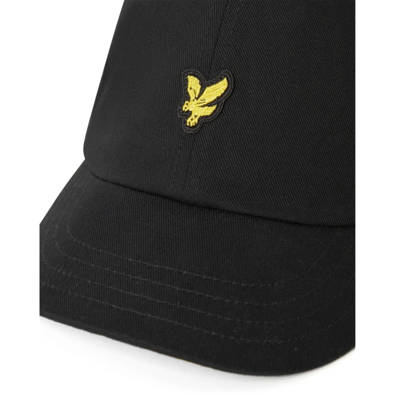 Image of Lyle and Scott Kids Logo Baseball Cap Black Z865 male One Size