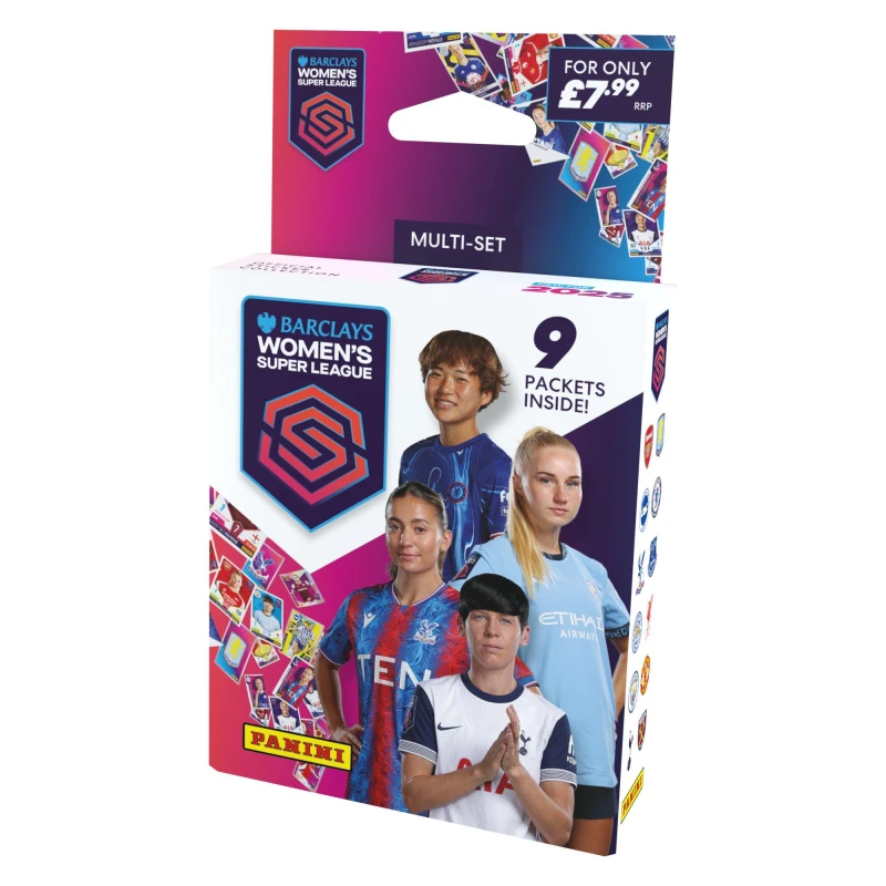 Image of Panini Barclays Womens Super League 2024/2025 Multiset Sticker Collection Multi