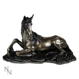 Image of Recumbent Unicorn Statue
