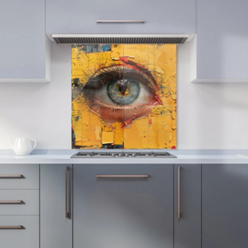 Image of Warren Reed - Designer Autumn Forest Tea Towel in Brown Brown Unisex