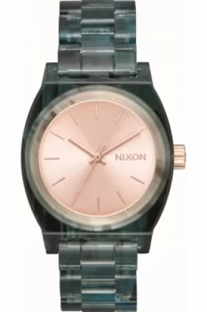Image of Unisex Nixon The Medium Time Teller Acetate x Mazzucchelli Watch A1214-2930