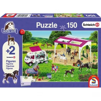 Image of Riding School And Veterinarian Jigsaw (150 Pieces)