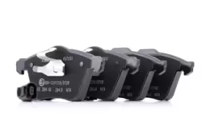 Image of ATE Brake pad set 13.0460-7200.2 Brake pads,Brake pad set, disc brake VW,AUDI,SKODA,Golf V Schragheck (1K1),Passat Variant (3C5),GOLF VI (5K1)