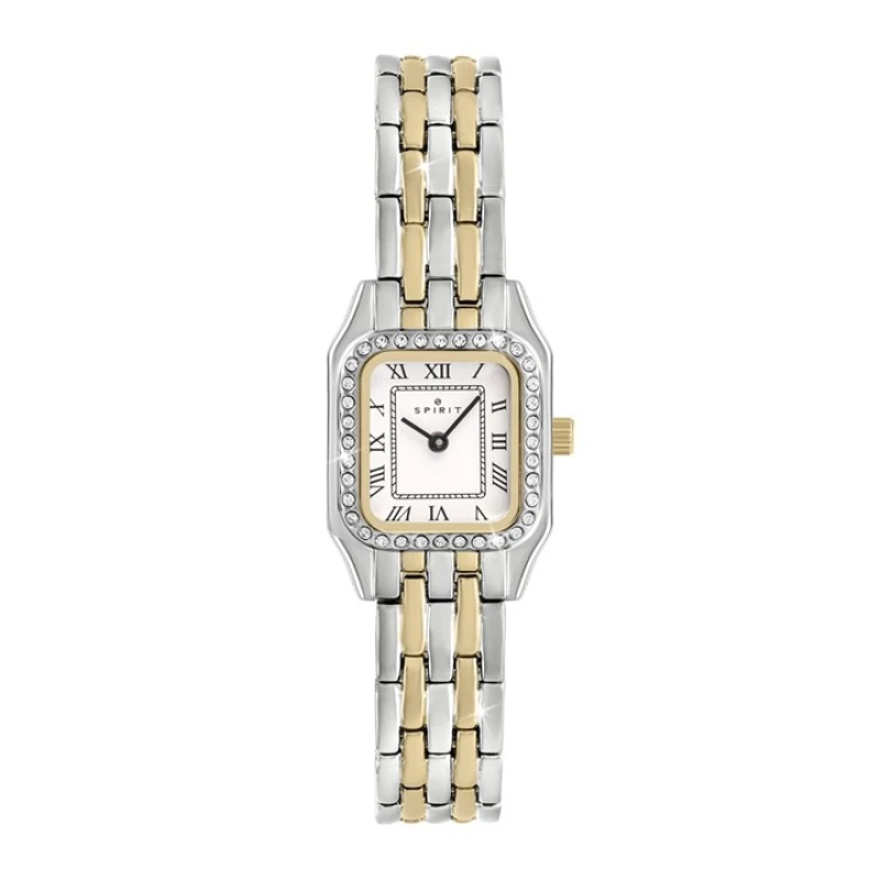 Image of Spirit SP4030 Two Tone Stone Set Bracelet Watch - W27187