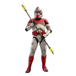 Image of Hot Toys Star Wars The Clone Wars Action Figure 1/6 Coruscant Guard 30 cm