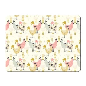 Image of Denby Hens Set of 6 Placemats