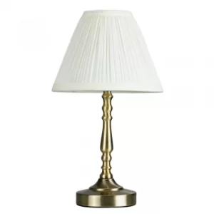 Image of Sienna Antique Brass Touch Table Lamp