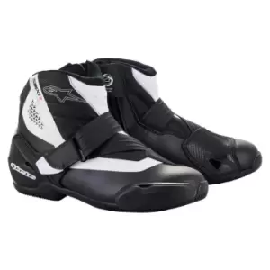 Image of Alpinestars SMX-1 R V2 Black White Shoes 42