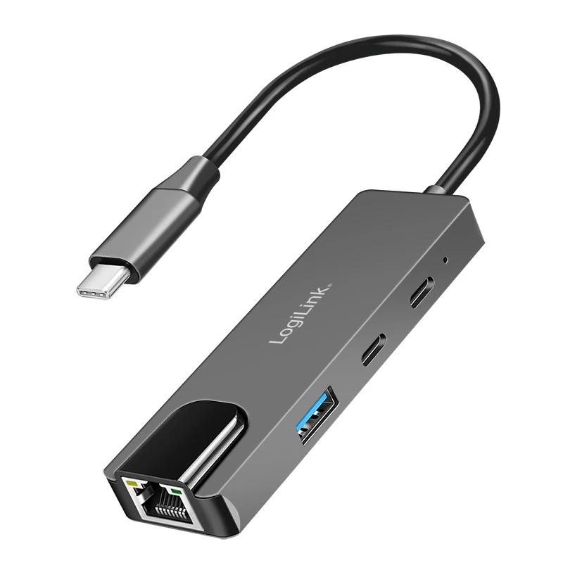 Image of LogiLink UA0432 laptop dock/port replicator Wired USB 3.2 Gen 1 (3.1 G