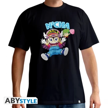 Image of Dr Slump - Arale & Gacchan Mens Medium T-Shirt - Black