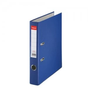 Image of Esselte Essentials Lever Arch File A4 PP 50mm Blue PK25