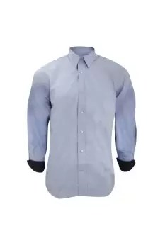 Image of Long Sleeve Contrast Premium Oxford Shirt