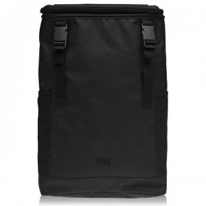 Image of Lacoste Lacoste Infini T Solar Charging Backpack - 000 Noir