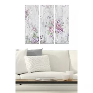Image of MDF24727795 Multicolor Decorative MDF Painting (3 Pieces)