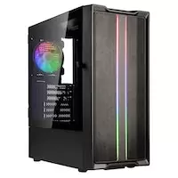 Image of Kolink Inspire Series K12 Midi Tower ARGB Gaming Case - Black Window