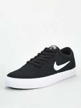 Image of Nike Sb Charge Canvas - Black/White