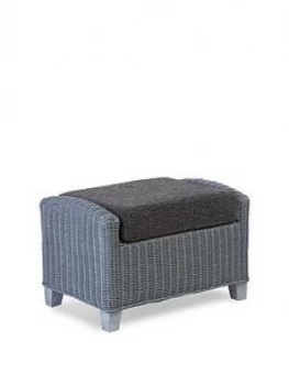 Image of Desser Dijon Grey Wash Conservatory Footstool