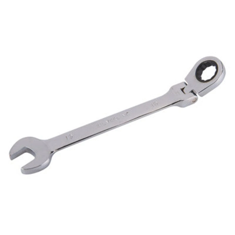 Image of Loops 19mm Flexible Ratchet Ring Spanner Pivot Metric Car Lorry Garage Handy Tool Multi