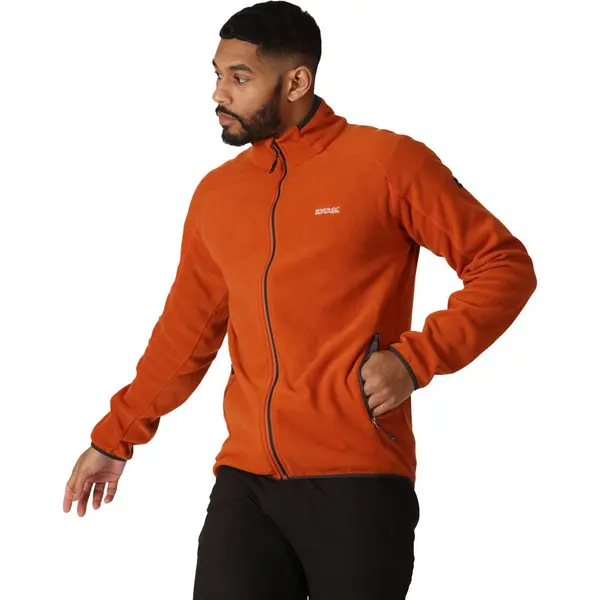 Image of Regatta Mens Hadfield Full Zip Micro Fleece Jacket XXL - Chest 46-48' (117-122cm)