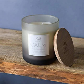 Image of Serenity Calm 270g Candle - Bergamot, Lavendar & Sandlewood
