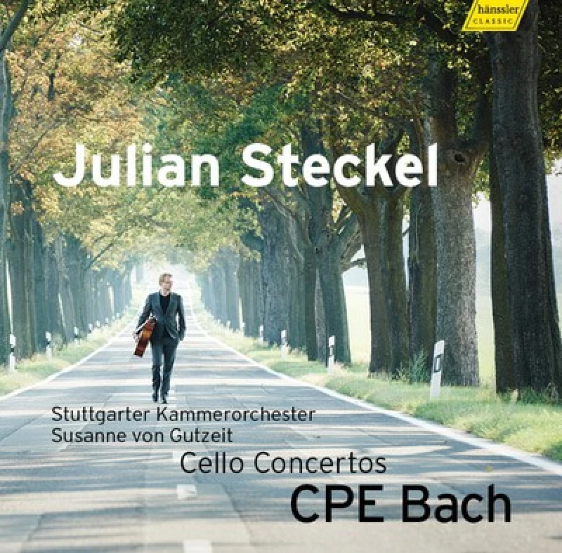 Image of Julian Steckel - Julian Steckel: C.P.E. Bach: Cello Concertos CD Album - Used