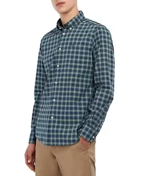 Image of Barbour Lomond Tailored Fit Plaid Long Sleeve Button Down Shirt