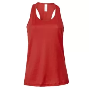 Image of Bella + Canvas Womens/Ladies Racerback Tank Top (XL) (Red)