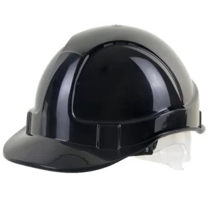 Image of BBrand Economy Vented Safety Helmet Black