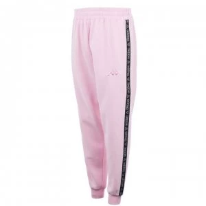 Image of Kappa Fleece Jogging Bottoms Ladies - Pink
