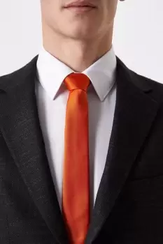 Image of Slim Orange Tie
