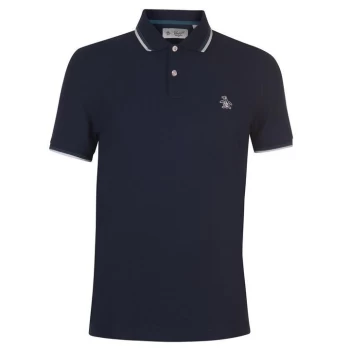Image of Original Penguin Pete Polo Shirt - Blue