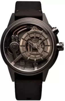 Image of Electricianz Watch SteelZ The Brown Z Leather