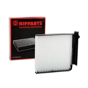 Image of NIPPARTS Pollen filter J1341015 Filter, interior air,Cabin filter RENAULT,NISSAN,DACIA,CLIO II (BB0/1/2_, CB0/1/2_),Clio III Schragheck (BR0/1, CR0/1)