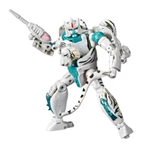 Image of Hasbro Transformers Generations War for Cybertron: Kingdom Voyager WFC-K35 Tigatron Action Figure