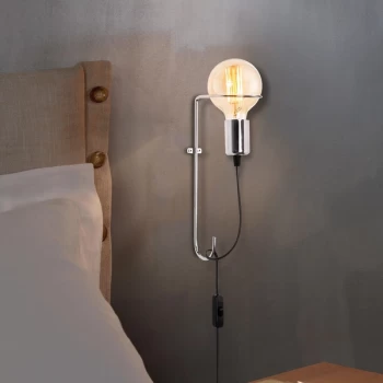 Image of Pota - 3663 Chrome Wall Lamp