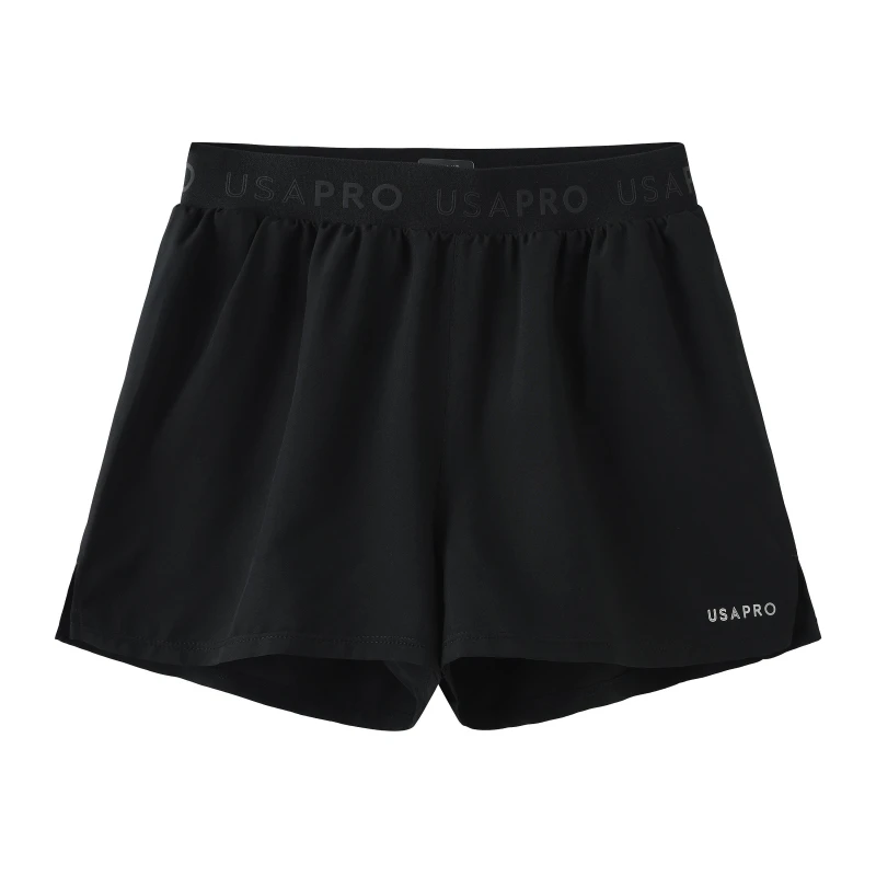 Image of USA Pro 2-In-1 Shorts Juniors - Black L
