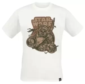 Image of Star Wars Recovered - Ewok T-Shirt off white