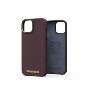 Image of Njord byELEMENTS Genuine Leather Case for Apple iPhone 14 Brown NA41GL05