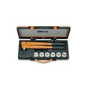 Image of Beta Tools 353N/C6 Pipe Tube Expanding Pliers w/ Set of Forms 10-22mm 003530300
