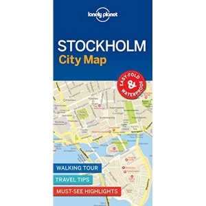 Image of Lonely Planet Stockholm City Map Sheet map, folded 2018