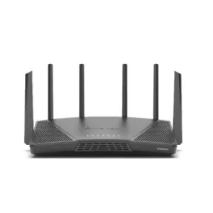 Image of Synology RT6600ax Router WiFi6 1xWAN 3xGbE 1x2.5Gb Wireless Router Tri-band (2.4 GHz / 5 GHz / 5 GHz) 4G Black