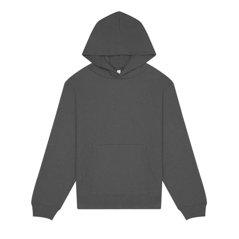 Image of Bella + Canvas Mens Heavyweight Pull Over Hoodie in Dark Grey Size: XS Dark Grey Male XS