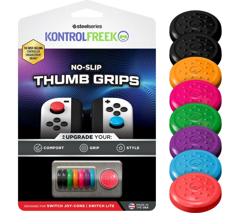 Image of KONTROL FREEK No-Slip Thumb Grips for Switch Joy-Con - Pack of 8 810052984179