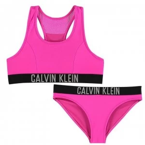 Image of Calvin Klein Calvin Intense Power Bralet Set - Pink Glo