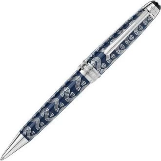 Image of Mont Blanc - Meisterstuck Around The World In 80 Days Solitaire Midsize Ballpoint Pen - Ballpoint Pens - Blue