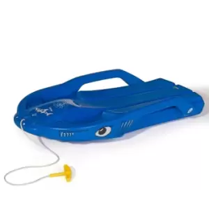 Image of Rolly Toys Shark Snow Sledge, Blue