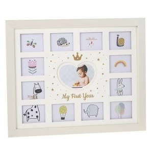 Image of My First Year Cream Frame